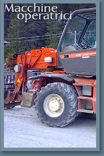 Macchine operatrici